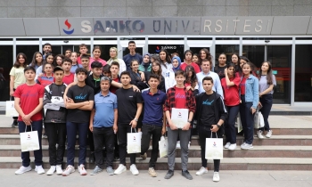 Lise Öğrencilerden SANKO Üniversitesi’ne Ziyaret