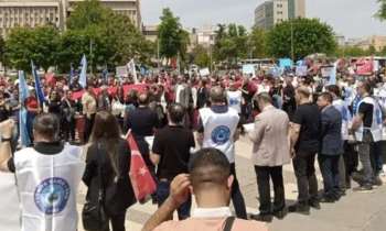 Gaziantep’te öğretmenler iş bıraktı