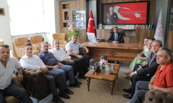 Türk Eğitim-Sen’den Erdal Kılınç’a ziyaret