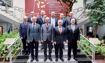 Üniversite rektörlerinden hayırlı olsun ziyareti