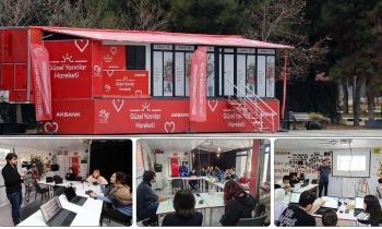 Güzel Yarınlar Hareketi Tırı Gaün Kampüsünde