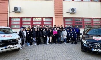 GAÜN’de öğrencilere insani yardım ve afet eğitimi