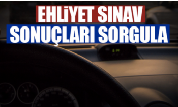Ehliyet sınav sonuçları açıklandı