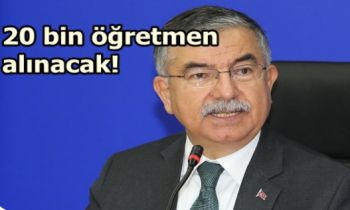 Milli Eğitim Bakanı Yılmaz'dan 'öğretmen alımı' açıklaması