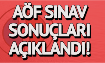 2018 AÖF sonuçları açıklandı