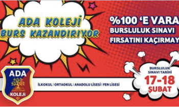 Ada Koleji burs kazandırıyor