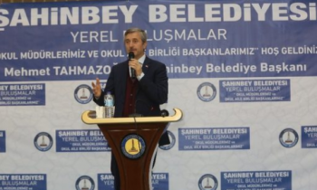 Tahmazoğlu okul müdürleri ile buluştu