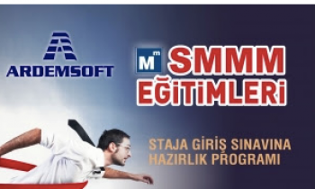 Ardemsoft Eğitim Merkezi SMMM Staj Başlatma Eğitimlerine başlıyor