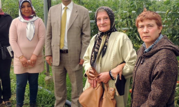 Girişimci Çiftçi Hanımlardan İslahiye MYO ve Serasına Ziyaret