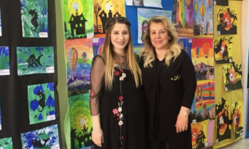 Özel Çağdaş Bilgi Okulları Resim Sergisi açıldı