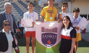 SANKOLU öğrenci Modern Pentatlon Yarışması'nda il birincisi oldu