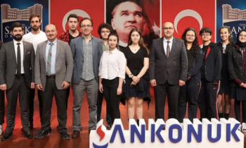 Dr. Beyaz, SANKO Okulları öğrencileriyle bir araya geldi