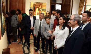 GAÜN VE KSÜ ÖĞRENCİLERİNDEN ART CONTACT ADLI KARMA RESİM SERGİSİ