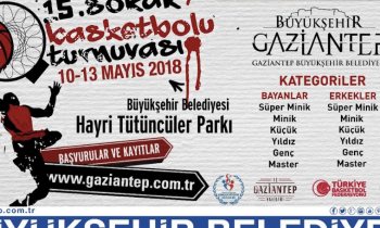 15. SOKAK BASKETBOLU TURNUVASI BAŞVURULARI BAŞLADI