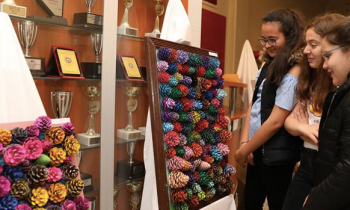 SANKO OKULLARININ GÖRSEL SANATLAR SERGİSİ BÜYÜK BEĞENİ ALDI