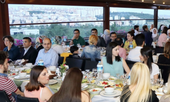 Yabancı öğrenciler iftar yemeğinde buluştu
