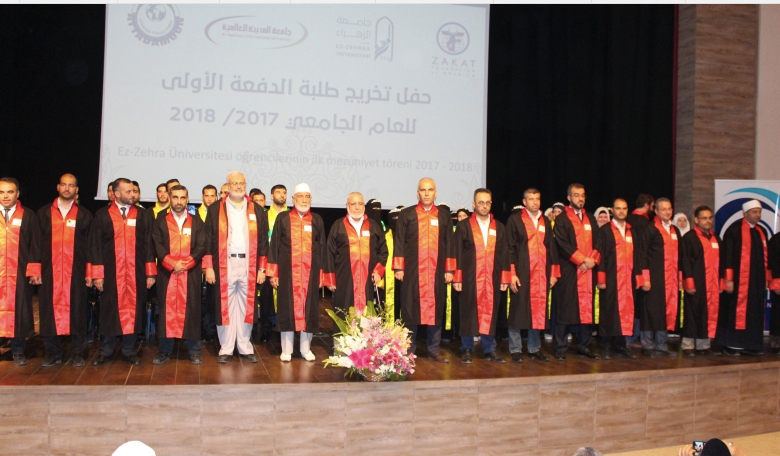 Gaziantep Zehra Üniversitesi ilk mezunlarını verdi