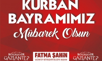 Fatma Şahin'nden Kurban bayram mesajı