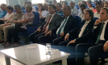 Gaziantep Milli Eğitim camiası  Bakan Ziya Selçuk'u dinledi