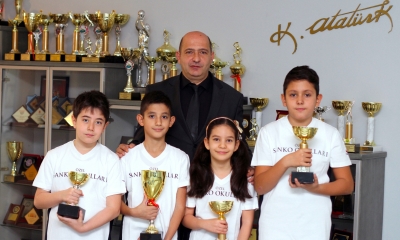 Özel Sanko Okulları'ndan satranç başarısı