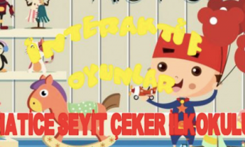 Nizip Hatice Seyit Çeker İlkokulu interaktif oyunlar yayınlıyor