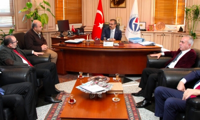 Rektör Gür’e hemşeri ziyareti