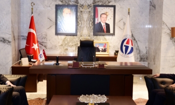 Vali Gül’den Rektör Gür’e ziyaret