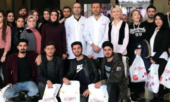 GAÜN öğrencileri Şölen Çikolatada