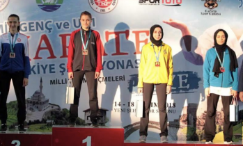 GAÜN öğrencisi Türkiye şampiyonu oldu