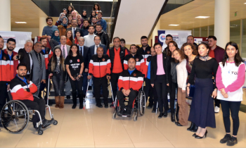 Engelleri aşanlar üniversitede buluştu