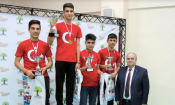 Usta raketler ödül aldı