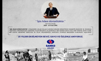 Sani Konukoğlu'nu Saygıyla Anıyoruz...