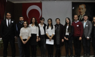 Gaziantep Kolej Vakfı Cemil Alevli Kolejinde  insan hakları etkinliği