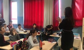 Seçkin Koleji'nde sıfır atık bilgilendirilmesi