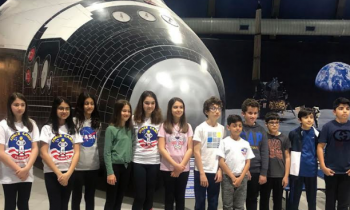 SANKO Okulları öğrencileri uzay kampında