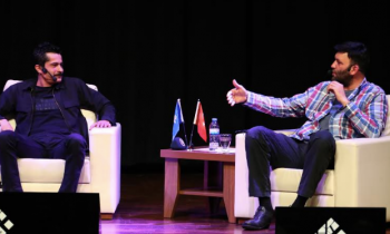 Ünlü oyuncular İsmail Hacıoğlu ve İsmail Hakkı HKÜ’de