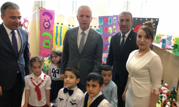 Sabiha-Rıfat Kaleoğlu öğrencilerden sergi