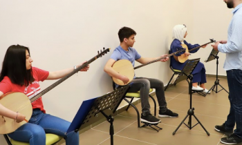 Tambur eğitiminin yeni adresi ‘ŞSM’