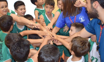 Çocuklardan basketbola büyük ilgi