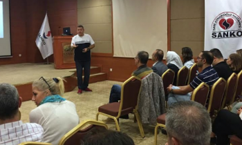 SANKO Üniversitesi Hastanesi’nde gülümseme eğitimi verildi