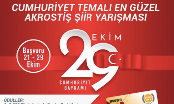 SANKO Park’tan ödüllü Cumhuriyet Bayramı Şiir Yarışması