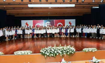 SANKO Üniversitesi Tıp Fakültesi beyaz önlük giyme töreni