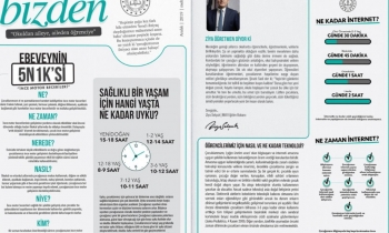 Veliler için aylık bülten: "Bizden"