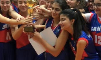 SANKO Okulları kurtuluş kupası basketbol şampiyonu