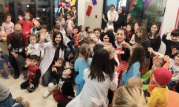 Hayat Kreş ve Anaokulu’nda kitap okuma etkinliği