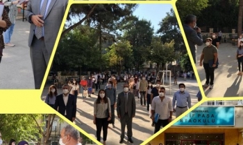 480 öğretmene karşılama