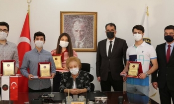 Öğrencilerden Ersoy’a ziyaret