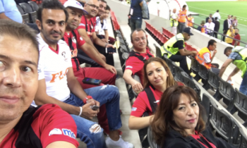 Özel Sanko Okulları öğretmenleri Gazişehir maçında