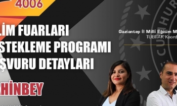 Gaziantep’te TÜBİTAK 4006