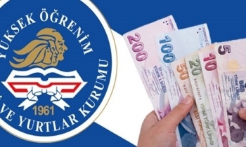 Burs ve krediler hesapta